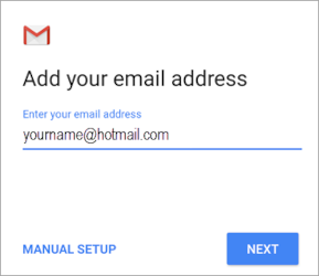 Android Screen - Enter Details